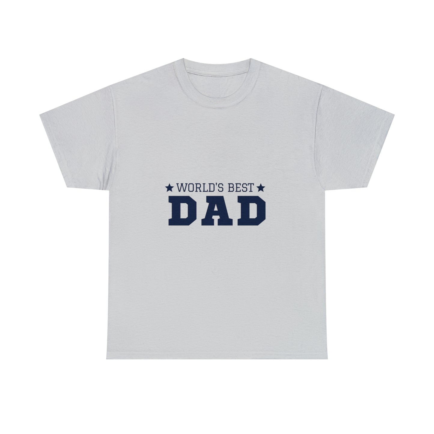 World's Best Dad Heavy Cotton Tee