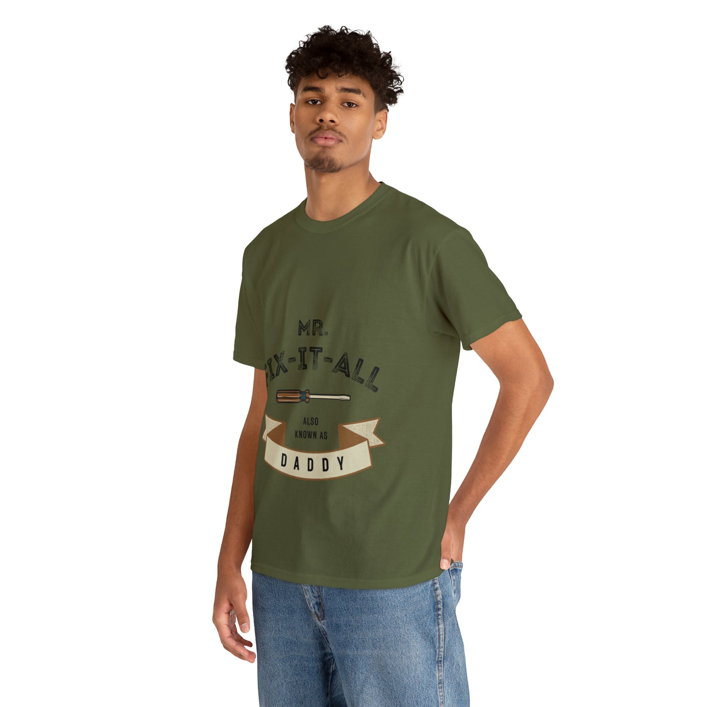 Fix it all Dad T-shirt- Heavy Cotton Tee