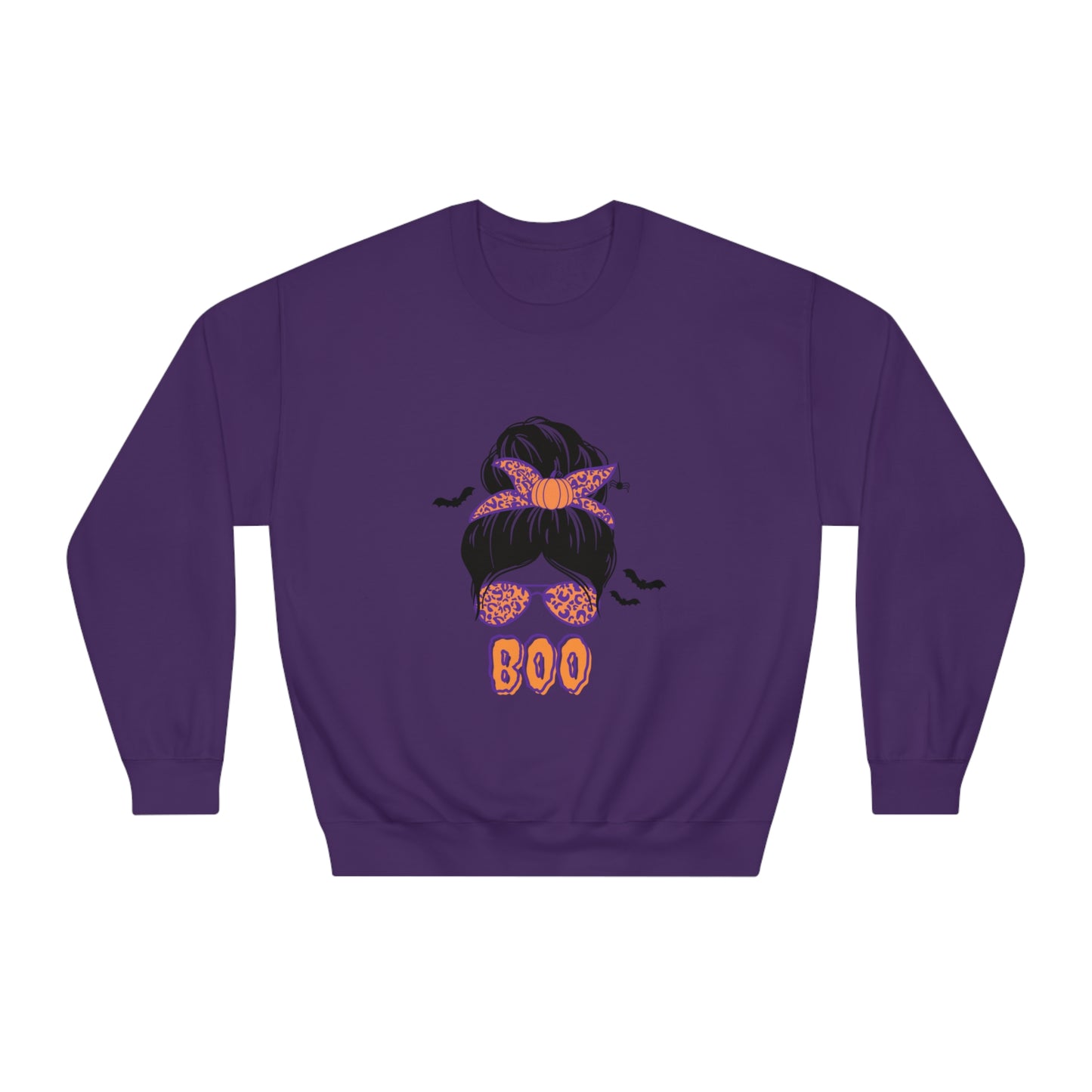 Halloween BOO Crewneck Sweatshirt for Moms