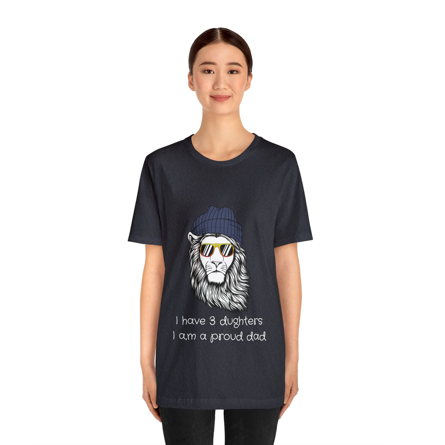 Proud Dad of a Daughter Short Sleeve Tee