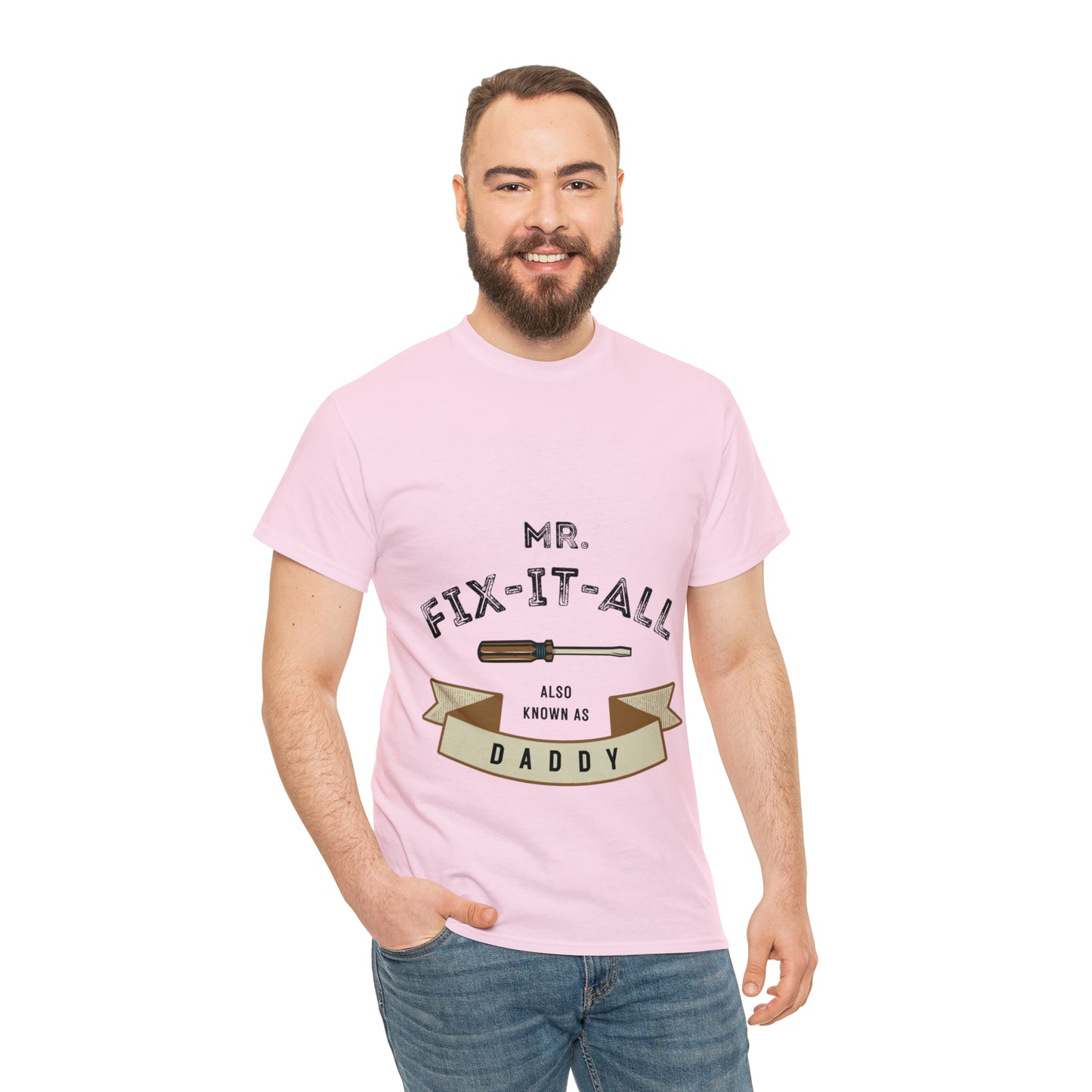 Fix it all Dad T-shirt- Heavy Cotton Tee