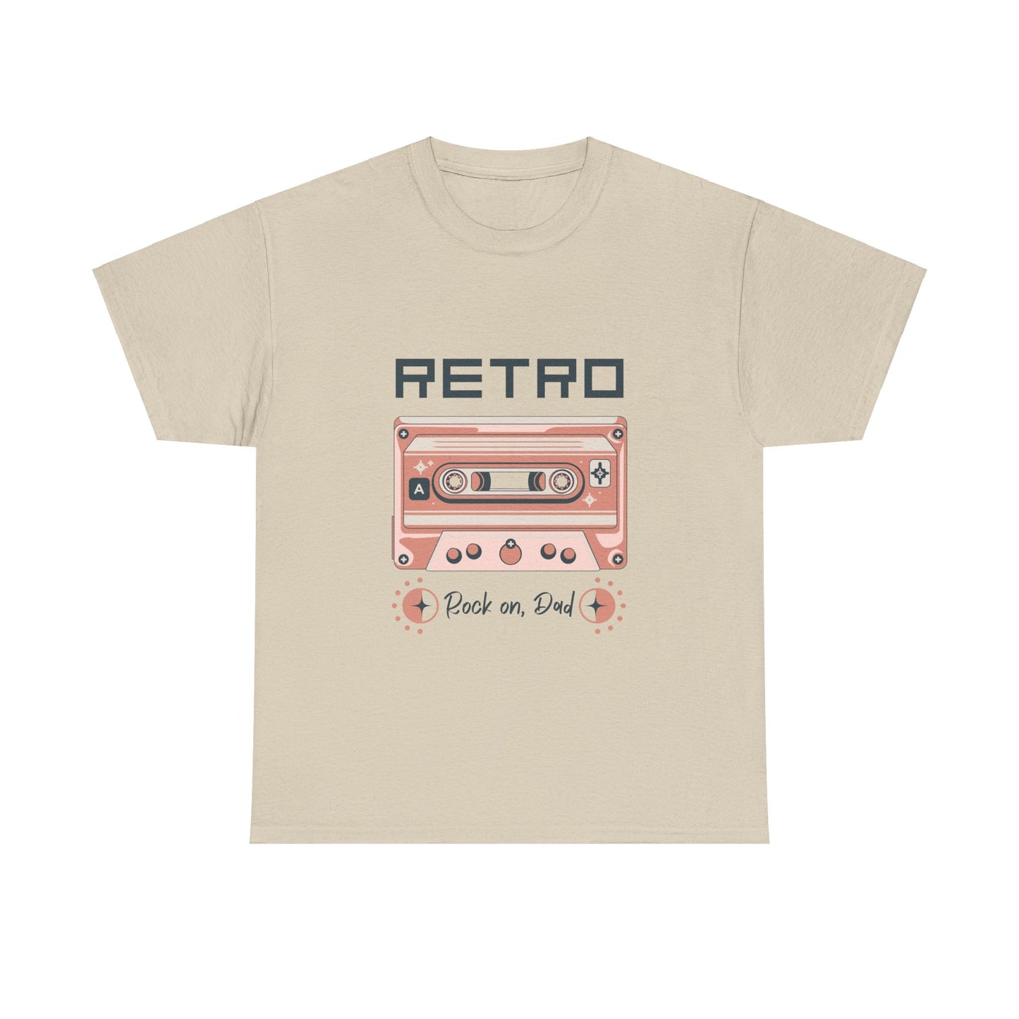 Rock On Dad" Retro T-Shirt - The Perfect Father's Day Gift!