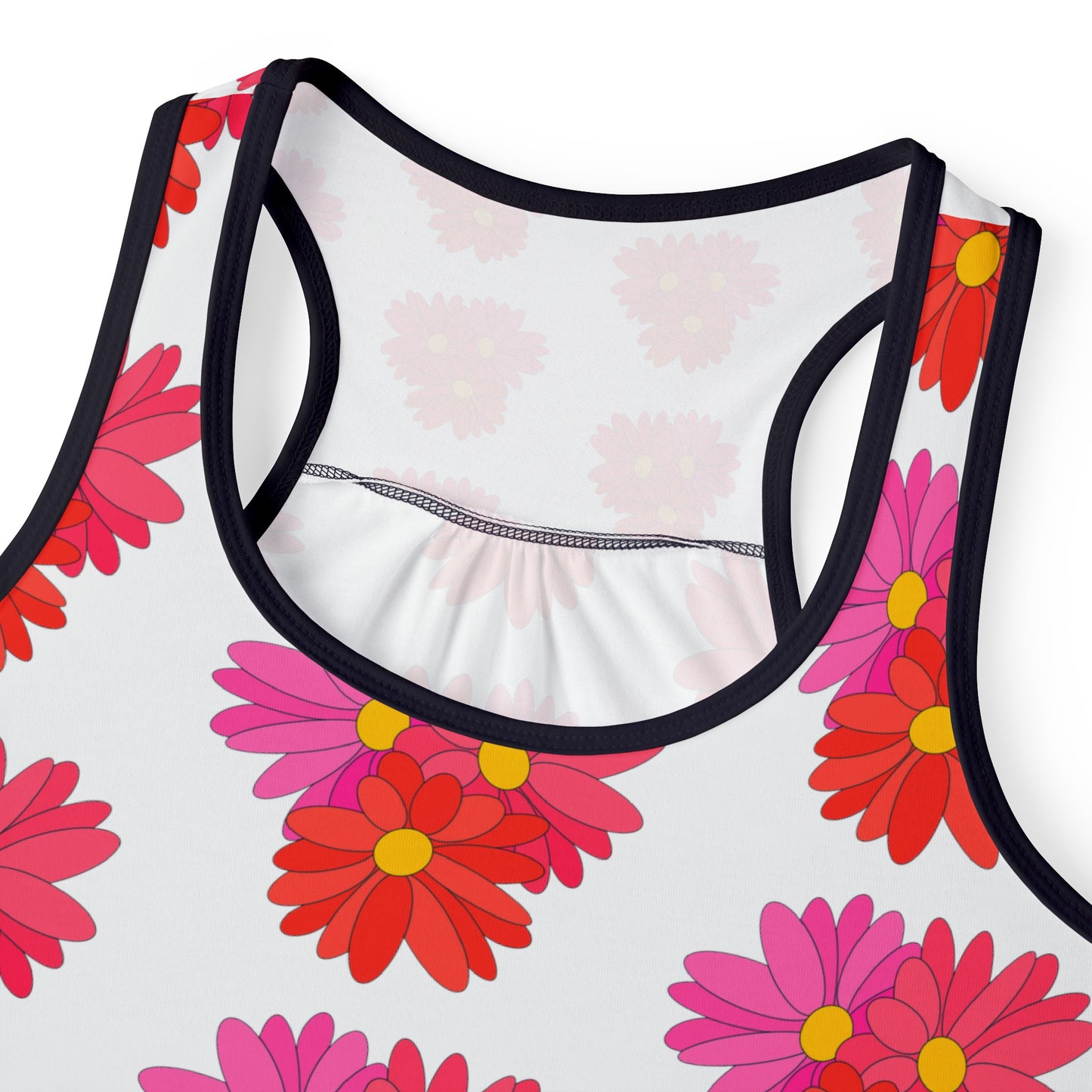 Women's Tank Top with floral print design. A perfect collection for Summer and spring holidays