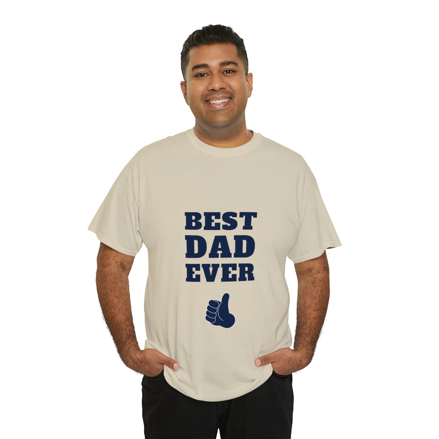 Best Dad Ever Heavy Cotton Tee