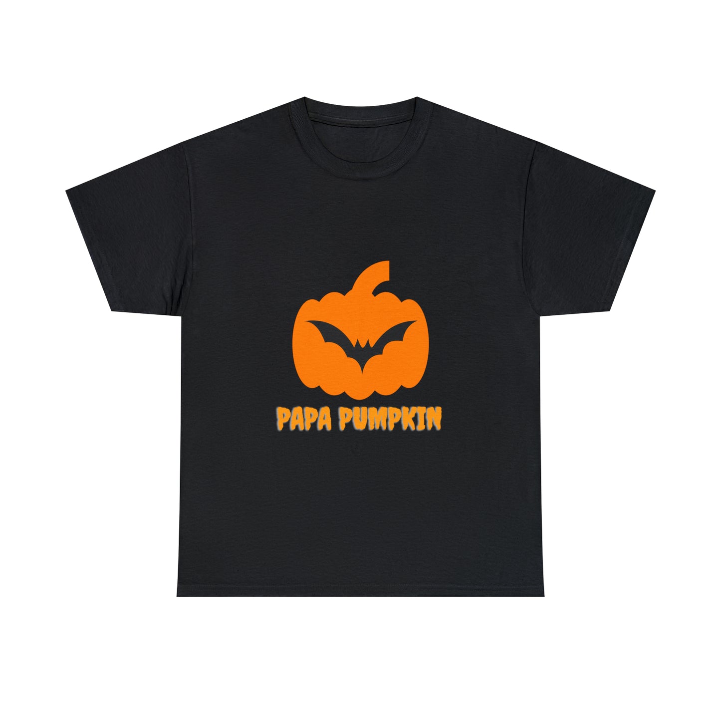 Halloween Pumpkin Heavy Cotton Tee for Dad