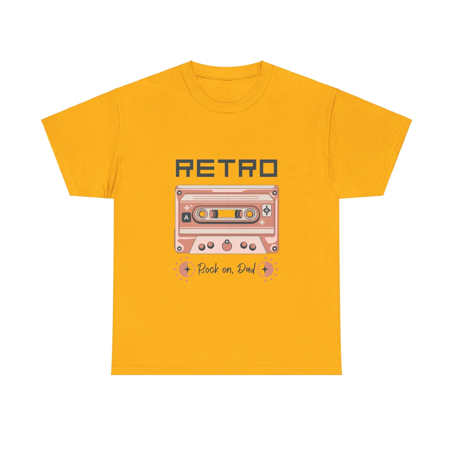 Rock On Dad" Retro T-Shirt - The Perfect Father's Day Gift!