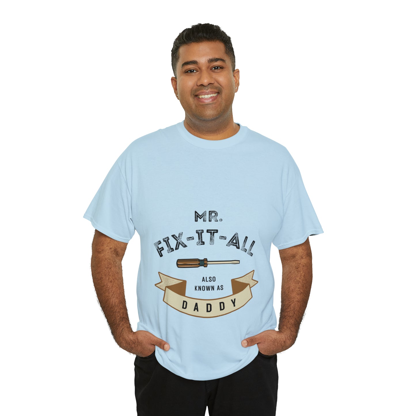 Fix it all Dad T-shirt- Heavy Cotton Tee