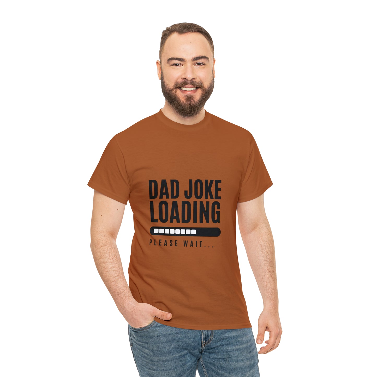 Dad Joke Loading Heavy Cotton Tee