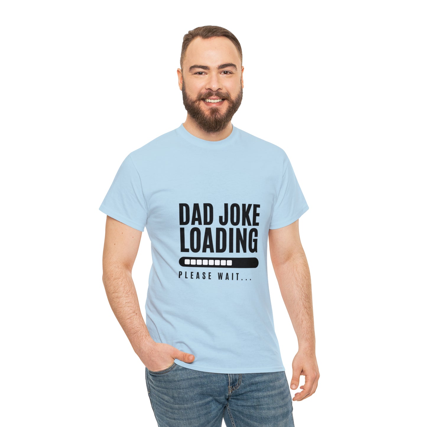 Dad Joke Loading Heavy Cotton Tee