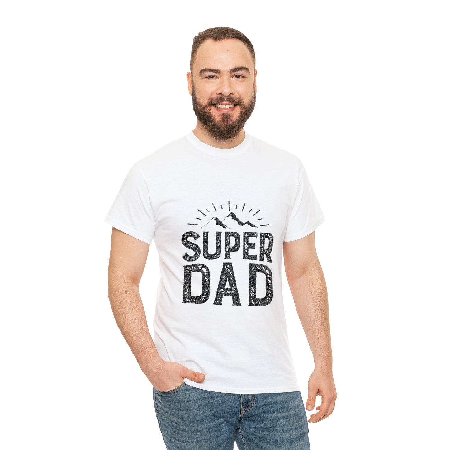 Super Dad Heavy Cotton Tee