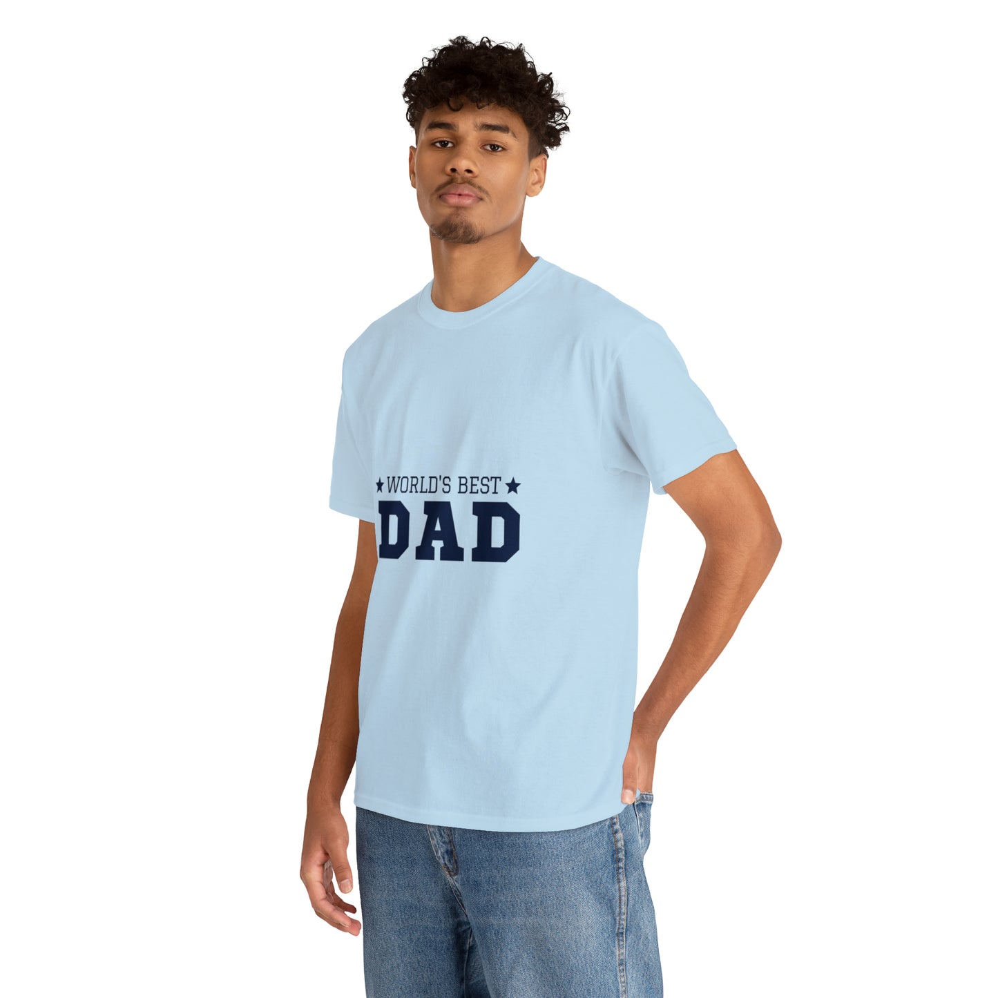 World's Best Dad Heavy Cotton Tee