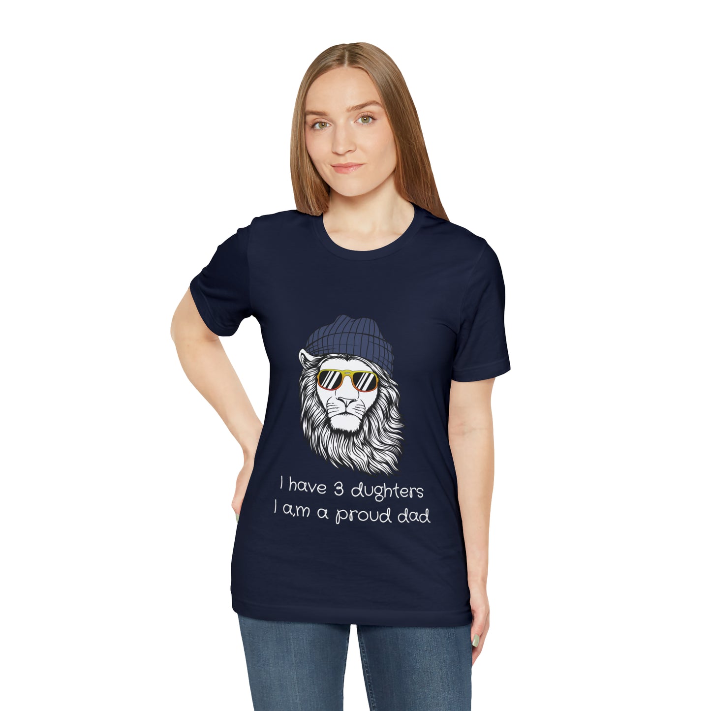 Proud Dad of a Daughter Short Sleeve Tee