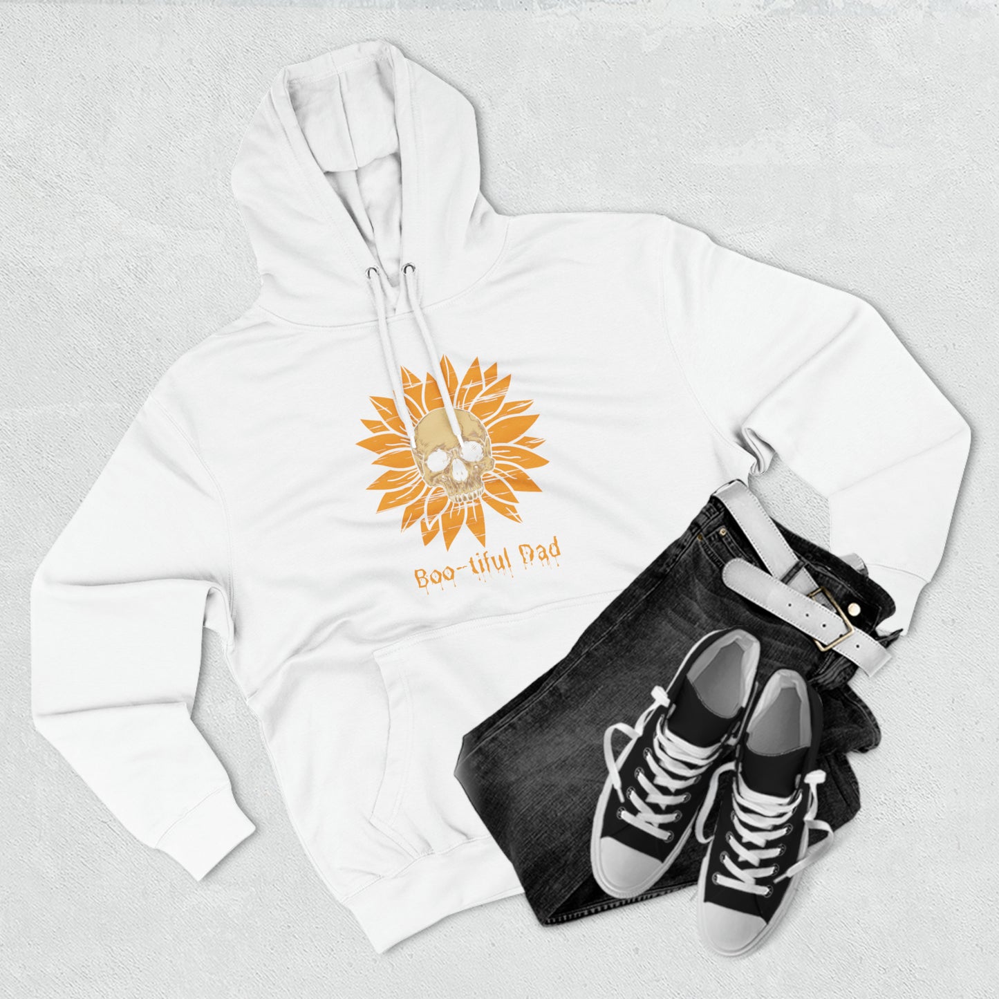 Halloween Premium Pullover Hoodie for Boo-tiful Dad