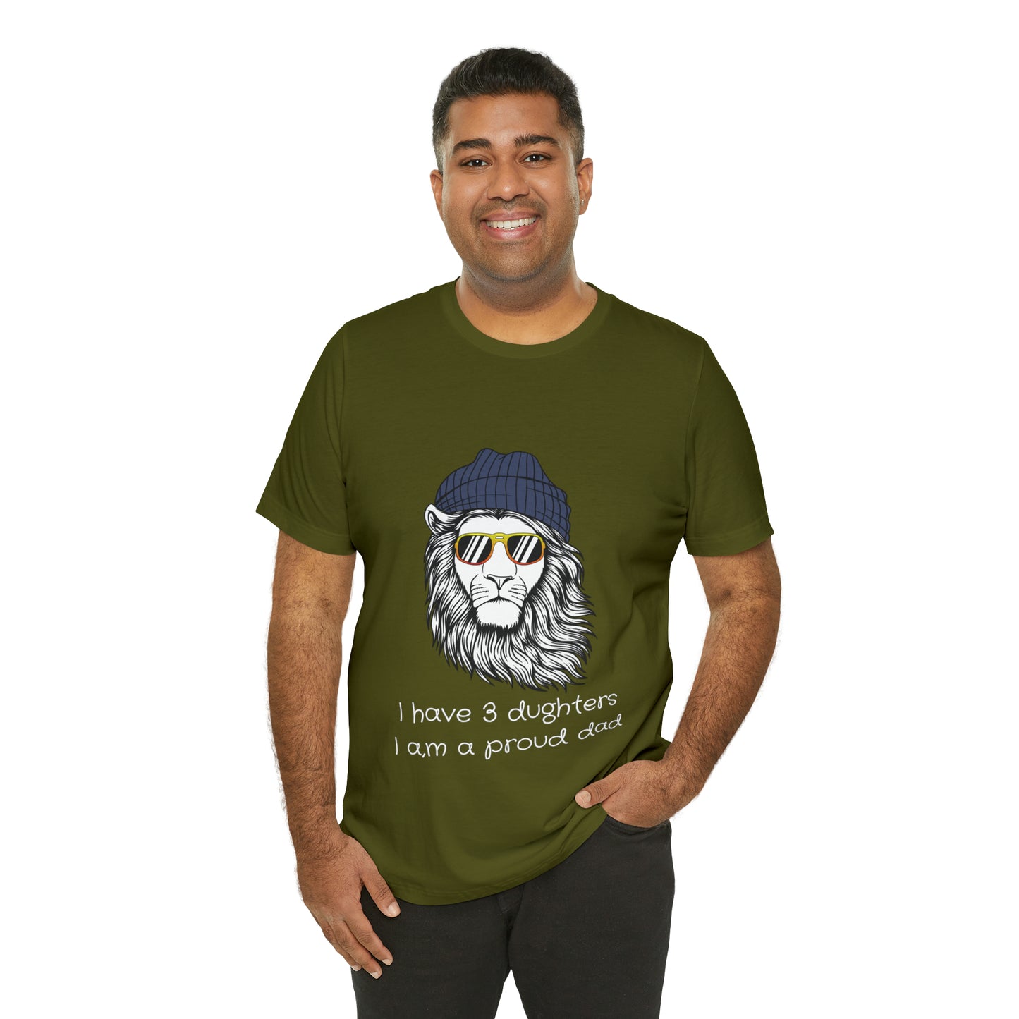 Proud Dad of a Daughter Short Sleeve Tee