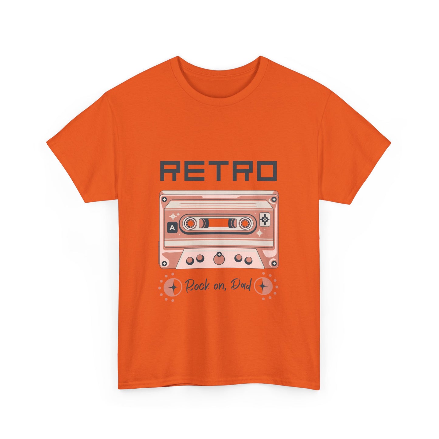 Rock On Dad" Retro T-Shirt - The Perfect Father's Day Gift!