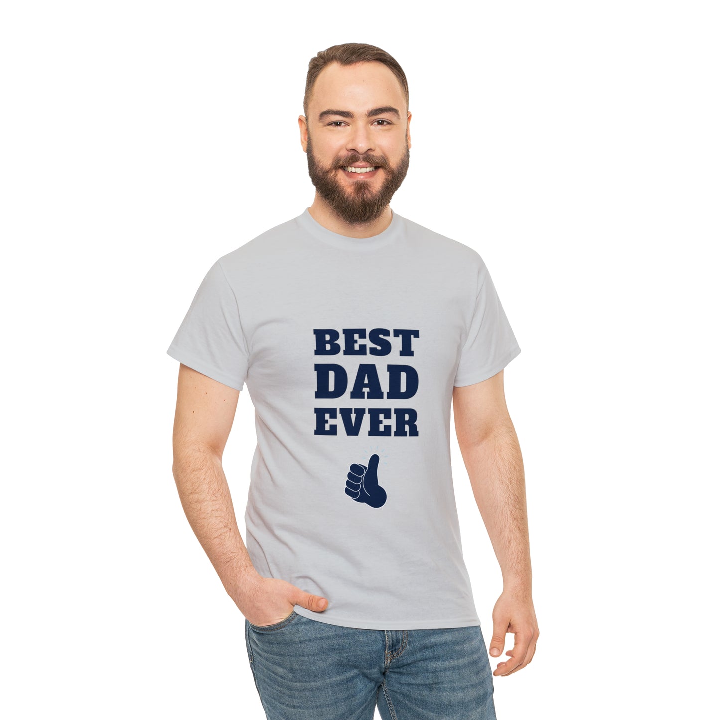 Best Dad Ever Heavy Cotton Tee