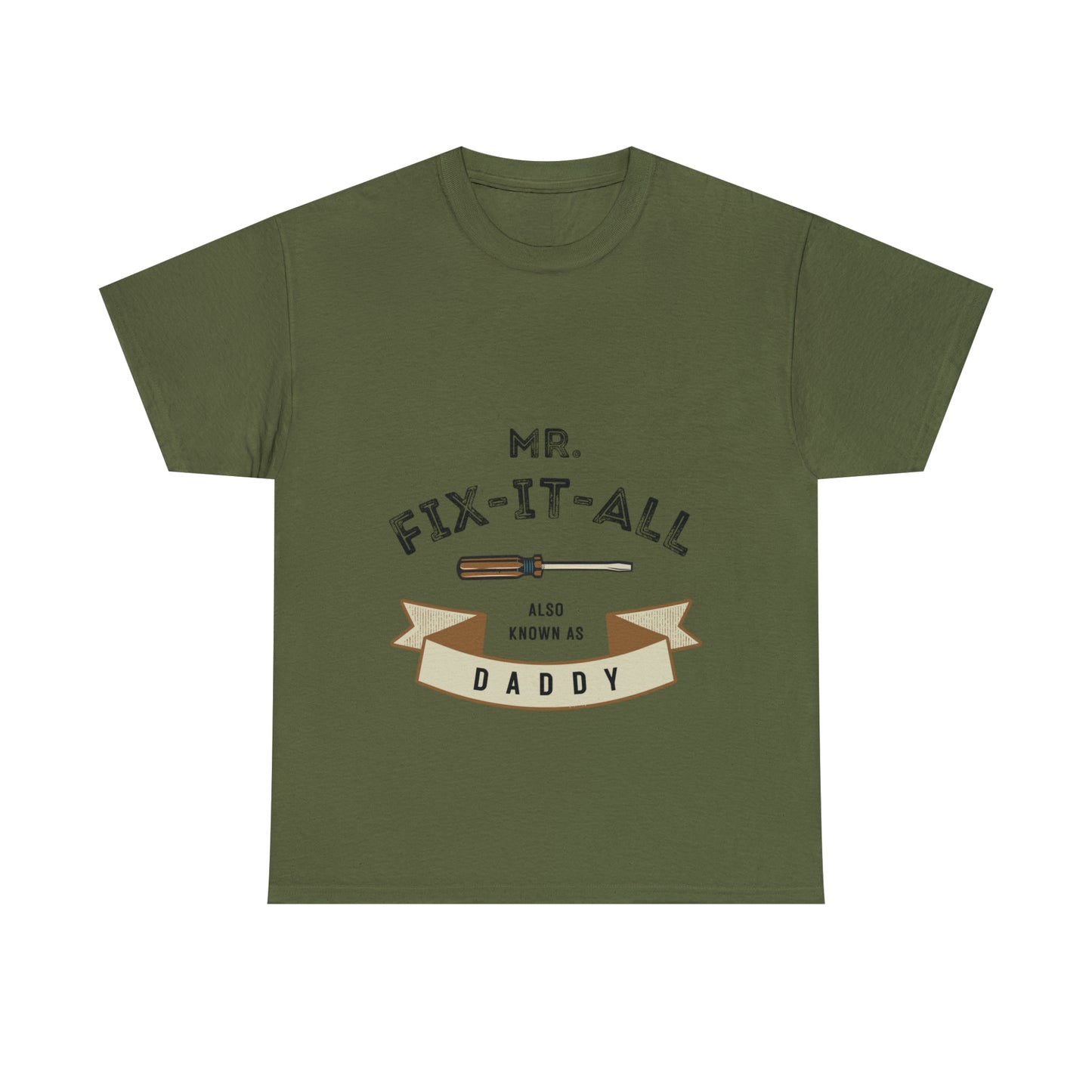 Fix it all Dad T-shirt- Heavy Cotton Tee