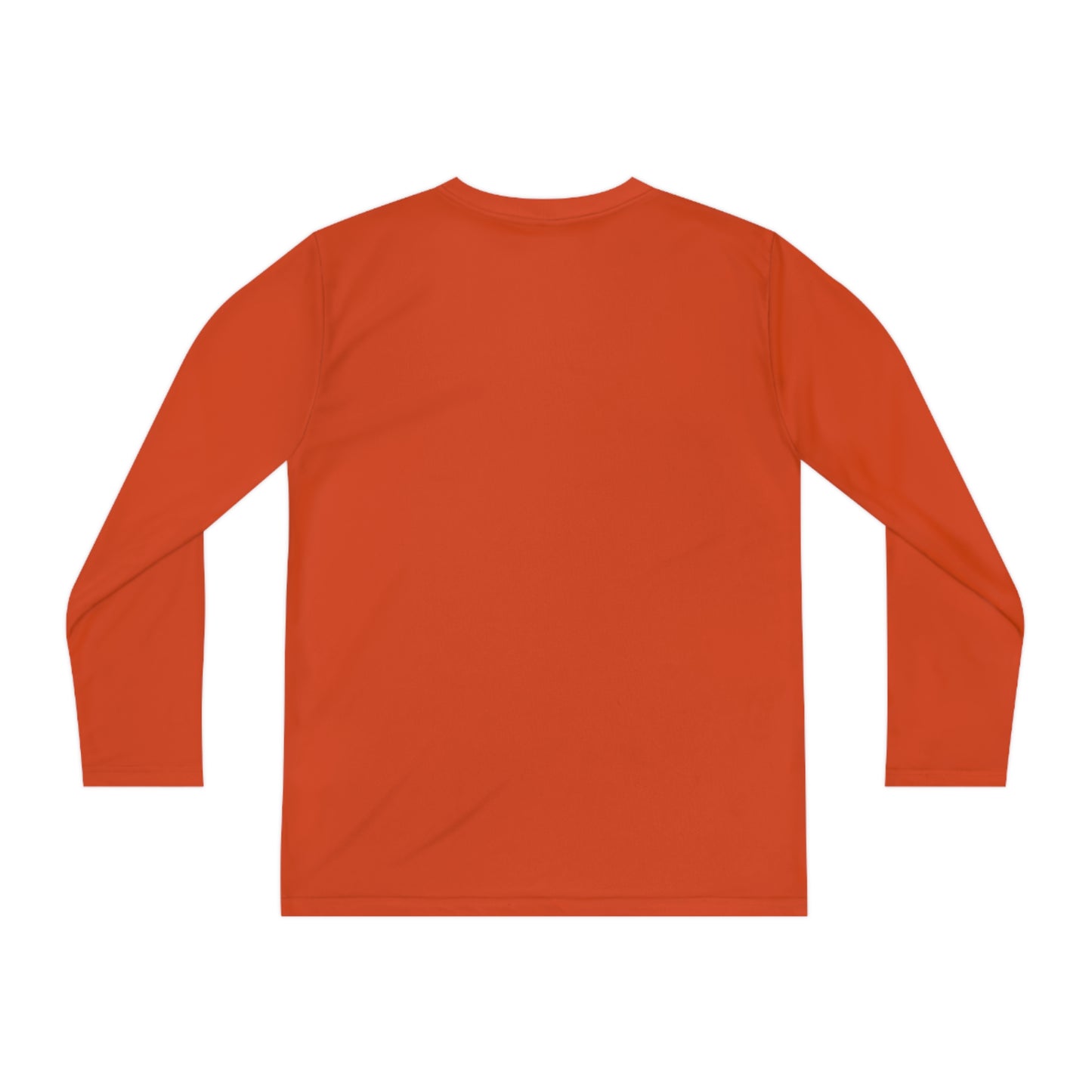 Youth Long Sleeve Competitor Tee with Pumpkin Face