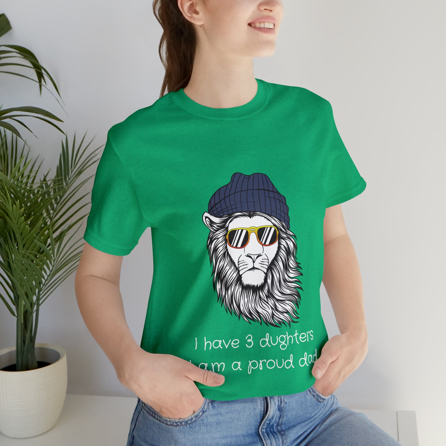 Proud Dad of a Daughter Short Sleeve Tee