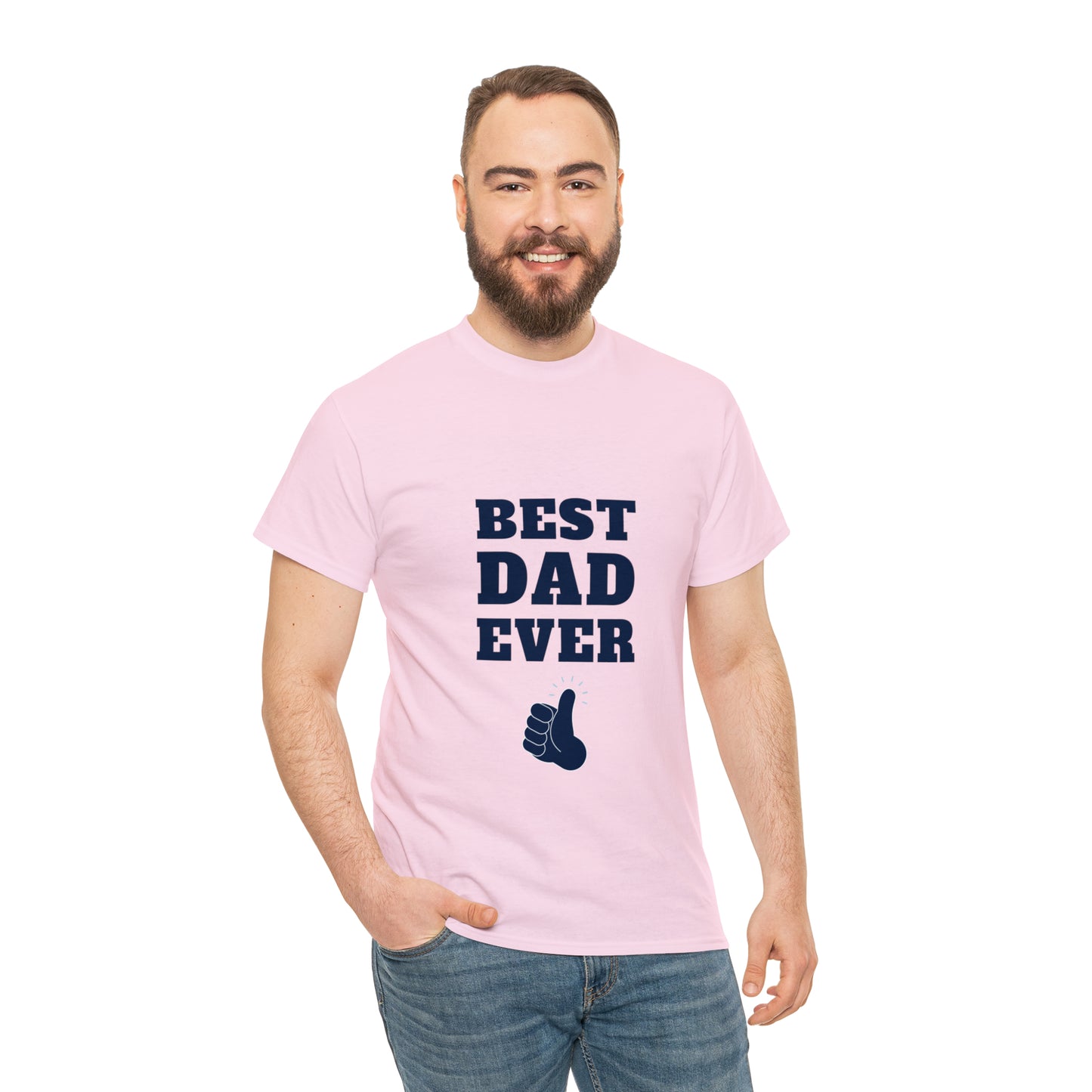 Best Dad Ever Heavy Cotton Tee