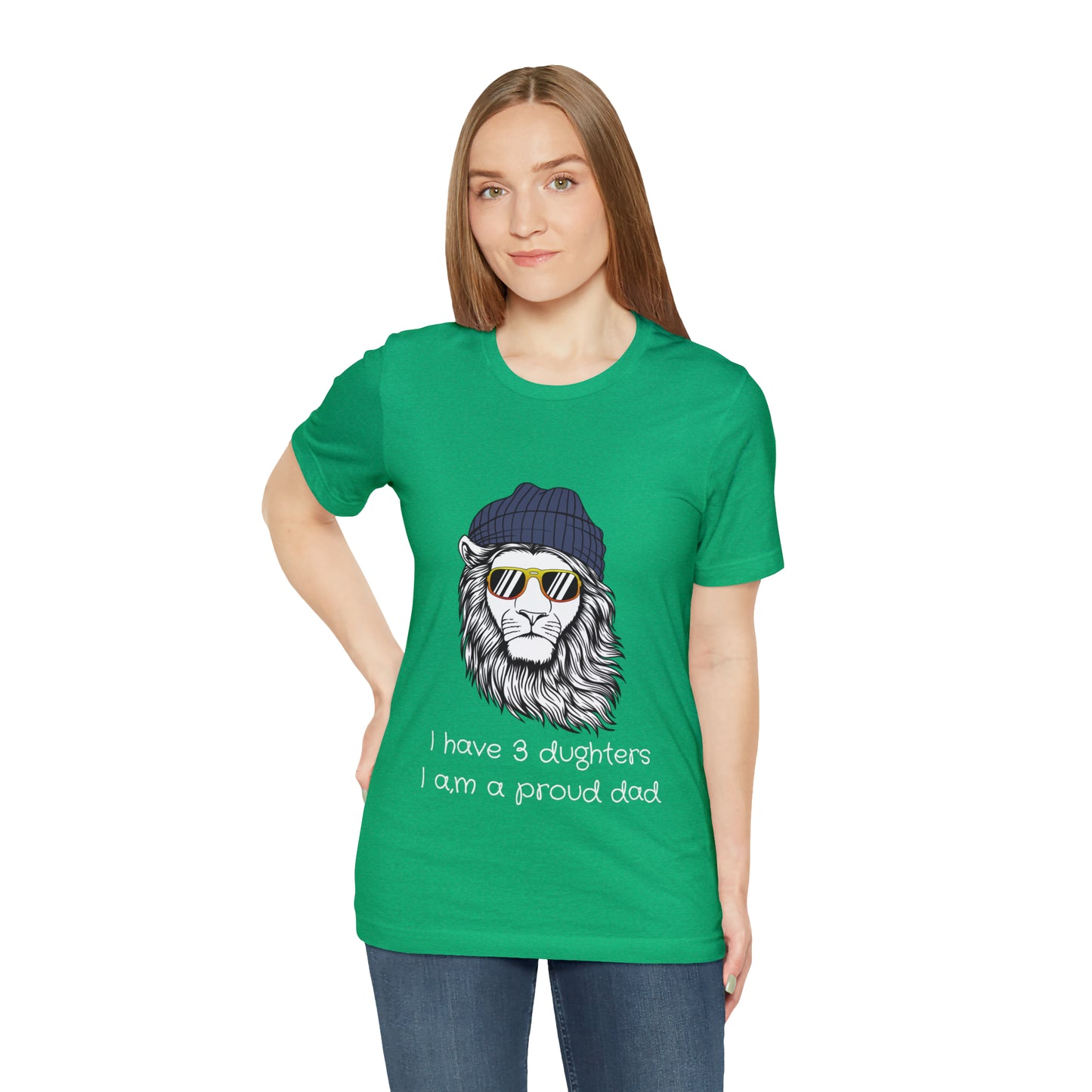 Proud Dad of a Daughter Short Sleeve Tee