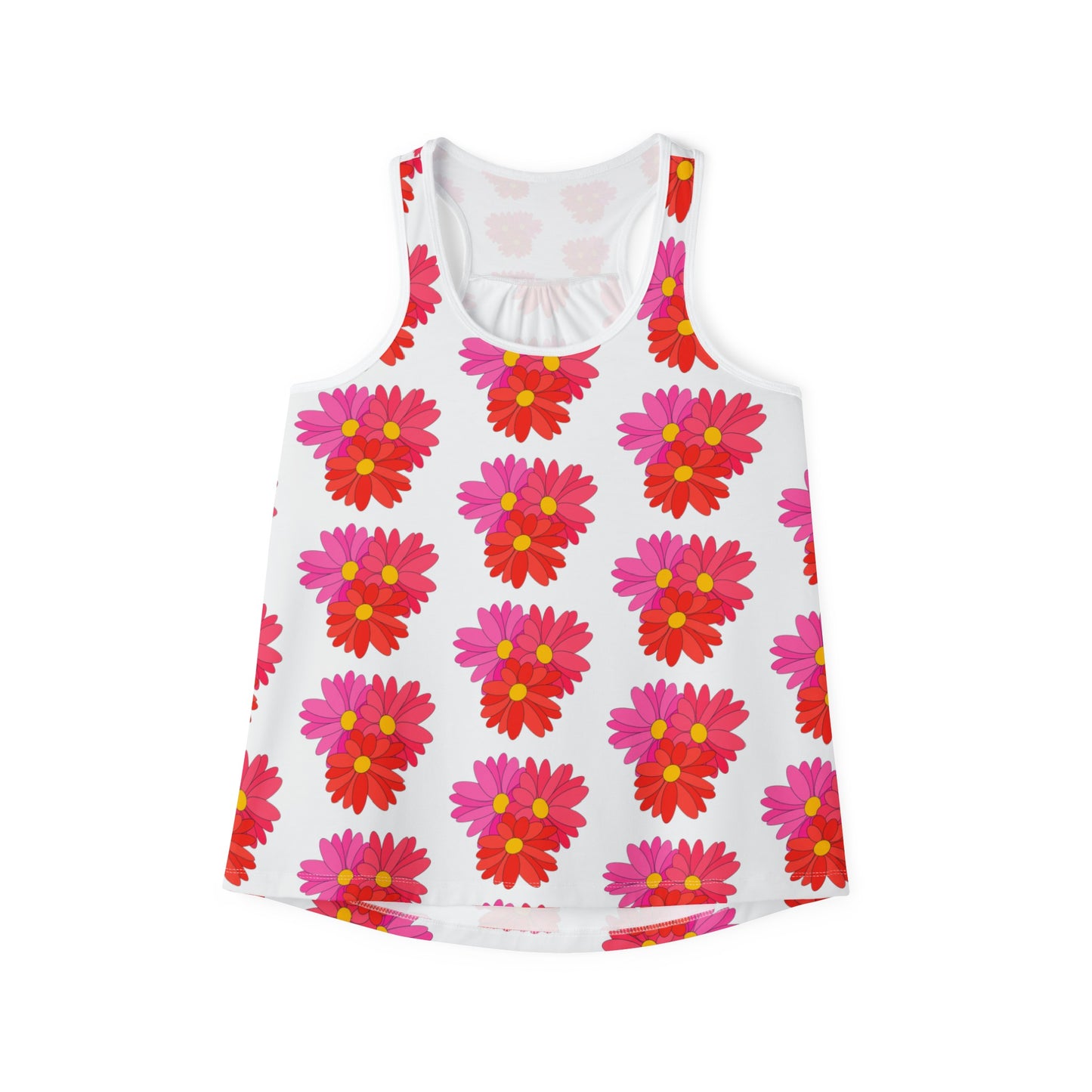 Women's Tank Top with floral print design. A perfect collection for Summer and spring holidays