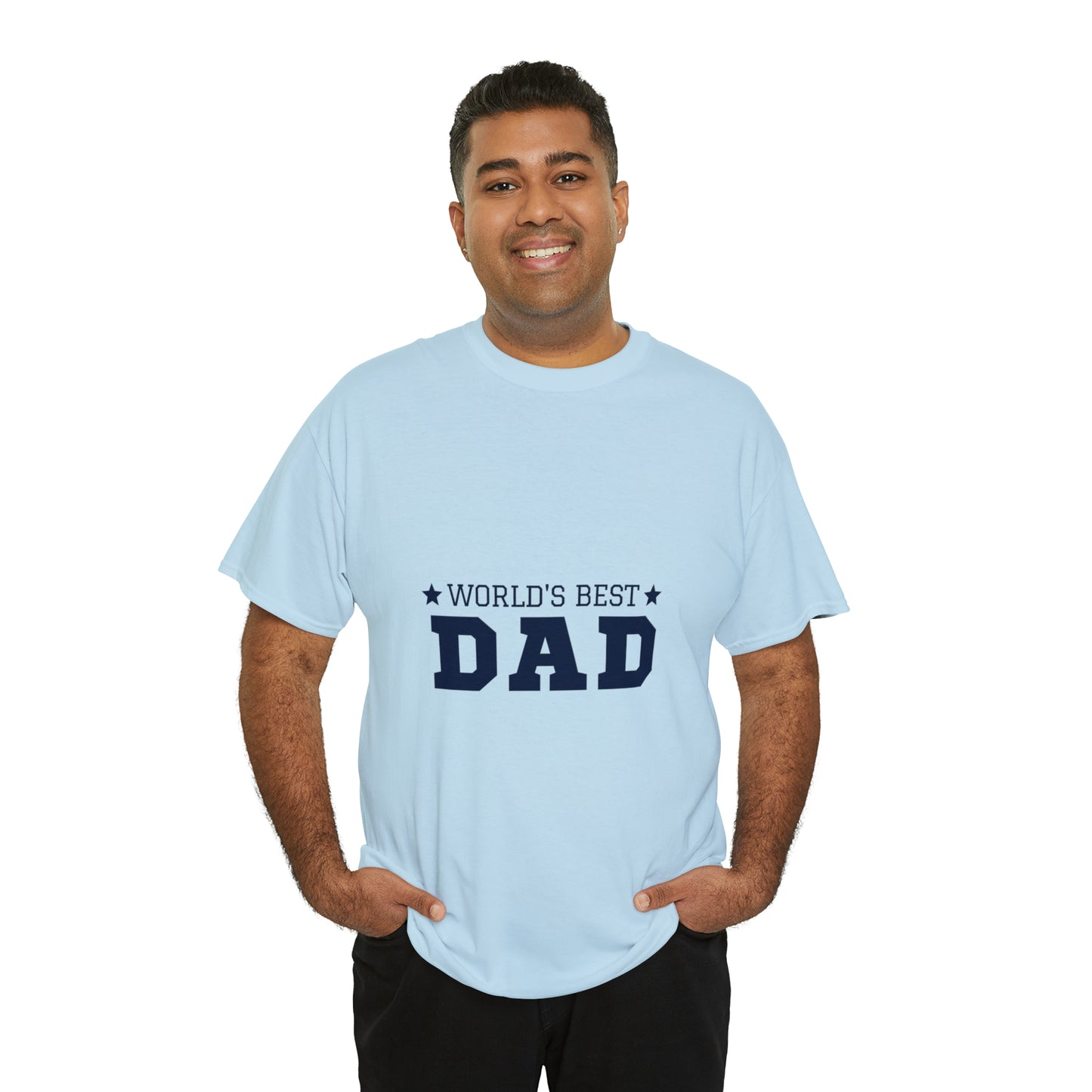 World's Best Dad Heavy Cotton Tee