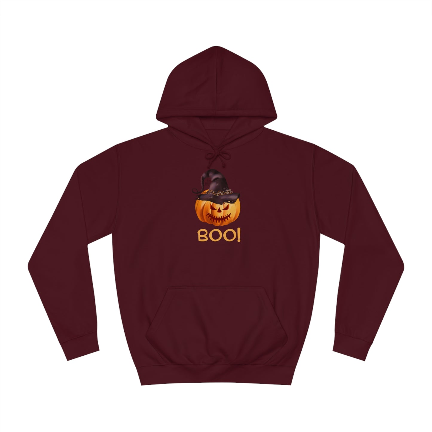 Mama Hoodie with pumpkin face and BOO captioned